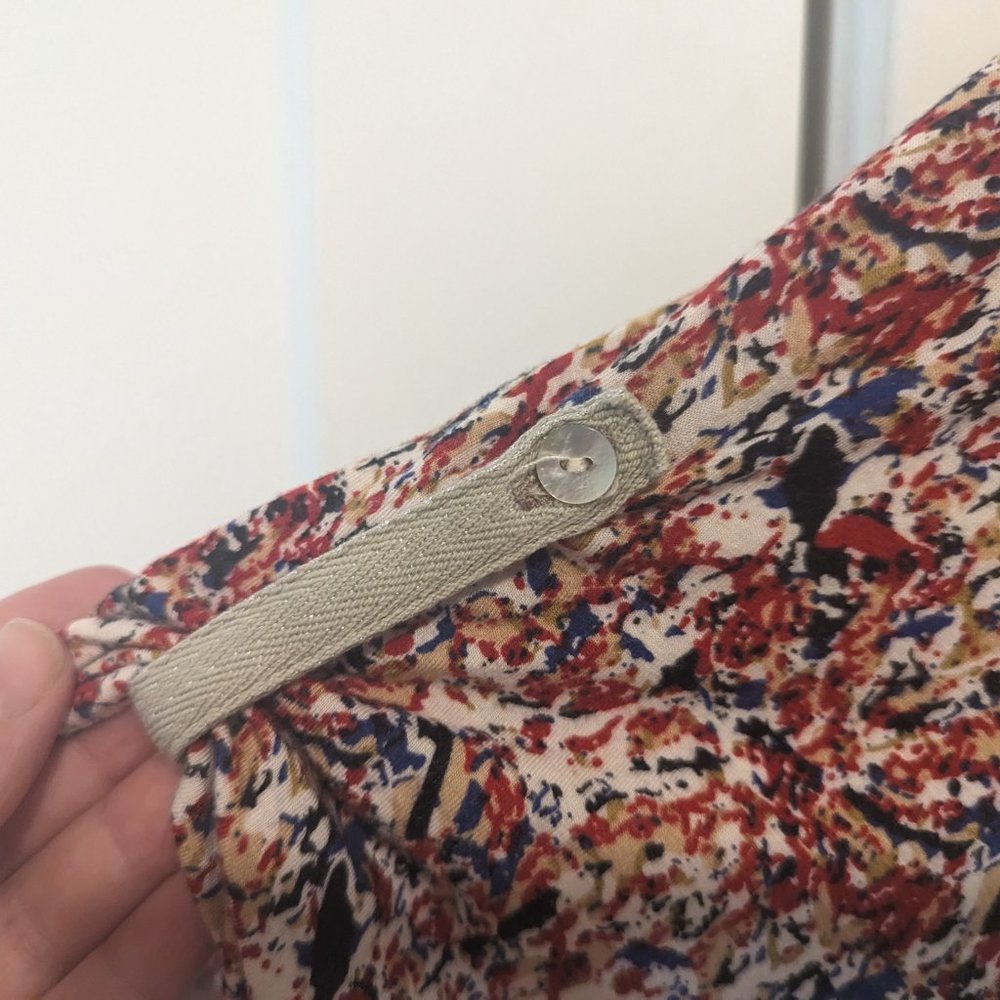 Anthropologie TINY "Perenne" Floral Button Down Shirt Dress - Picture 6 of 12
